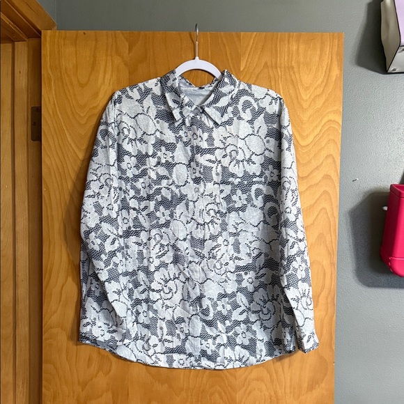 Floral Patterned Men's Jacket - Picture 1 of 3